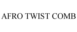 AFRO TWIST COMB trademark