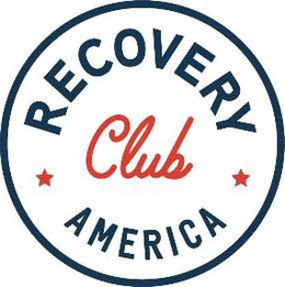 RECOVERY CLUB AMERICA trademark
