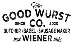 THE GOOD WURST SINCE CO. 2020 BUTCHER ·BAGEL· SAUSAGE MAKER BEST WIENER LINKS trademark