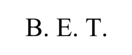 B. E. T. trademark