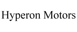 HYPERON MOTORS trademark