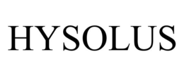 HYSOLUS trademark
