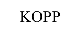 KOPP trademark