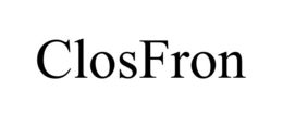 CLOSFRON trademark