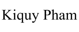 KIQUY PHAM trademark