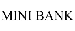 MINI BANK trademark