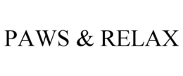 PAWS & RELAX trademark