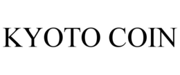 KYOTO COIN trademark