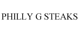 PHILLY G STEAKS trademark