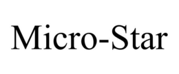 MICRO-STAR trademark