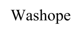 WASHOPE trademark