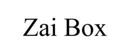 ZAI BOX trademark