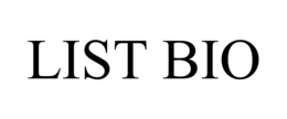 LIST BIO trademark