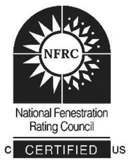 NFRC NATIONAL FENESTRATION RATING COUNCIL CERTIFIED C US trademark