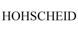 HOHSCHEID trademark