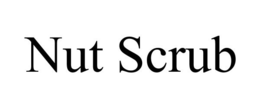 NUT SCRUB trademark