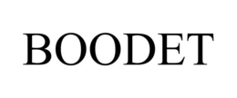 BOODET trademark