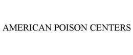 AMERICAN POISON CENTERS trademark