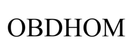 OBDHOM trademark