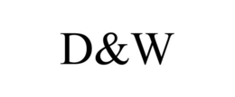 D&W trademark