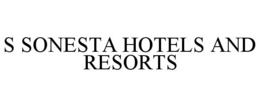 S SONESTA HOTELS AND RESORTS trademark