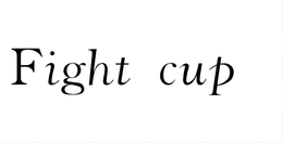 FIGHT CUP trademark