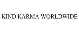 KIND KARMA WORLDWIDE trademark