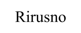RIRUSNO trademark