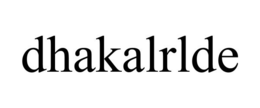 DHAKALRLDE trademark