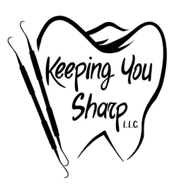KEEPING YOU SHARP trademark