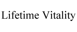 LIFETIME VITALITY trademark