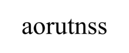 AORUTNSS trademark