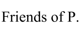 FRIENDS OF P. trademark