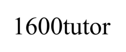 1600TUTOR trademark