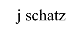 J SCHATZ trademark