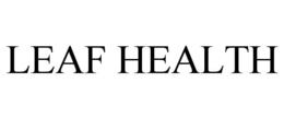 LEAF HEALTH trademark