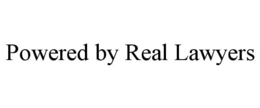 POWERED BY REAL LAWYERS trademark