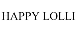 HAPPY LOLLI trademark