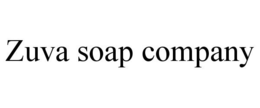 ZUVA SOAP COMPANY trademark