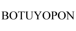 BOTUYOPON trademark