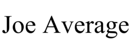 JOE AVERAGE trademark