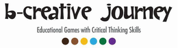 B-CREATIVE JOURNEY EDUCATIONAL GAMES WITH CRITICAL THINKING SKILLS trademark