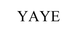 YAYE trademark