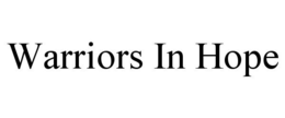 WARRIORS IN HOPE trademark