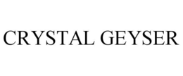 CRYSTAL GEYSER trademark