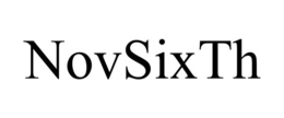 NOVSIXTH trademark