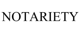 NOTARIETY trademark