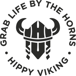 HIPPY VIKING GRAB LIFE BY THE HORNS trademark