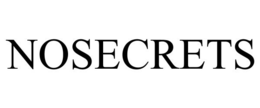 NOSECRETS trademark