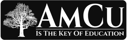 AMCU IS THE KEY OF EDUCATION trademark